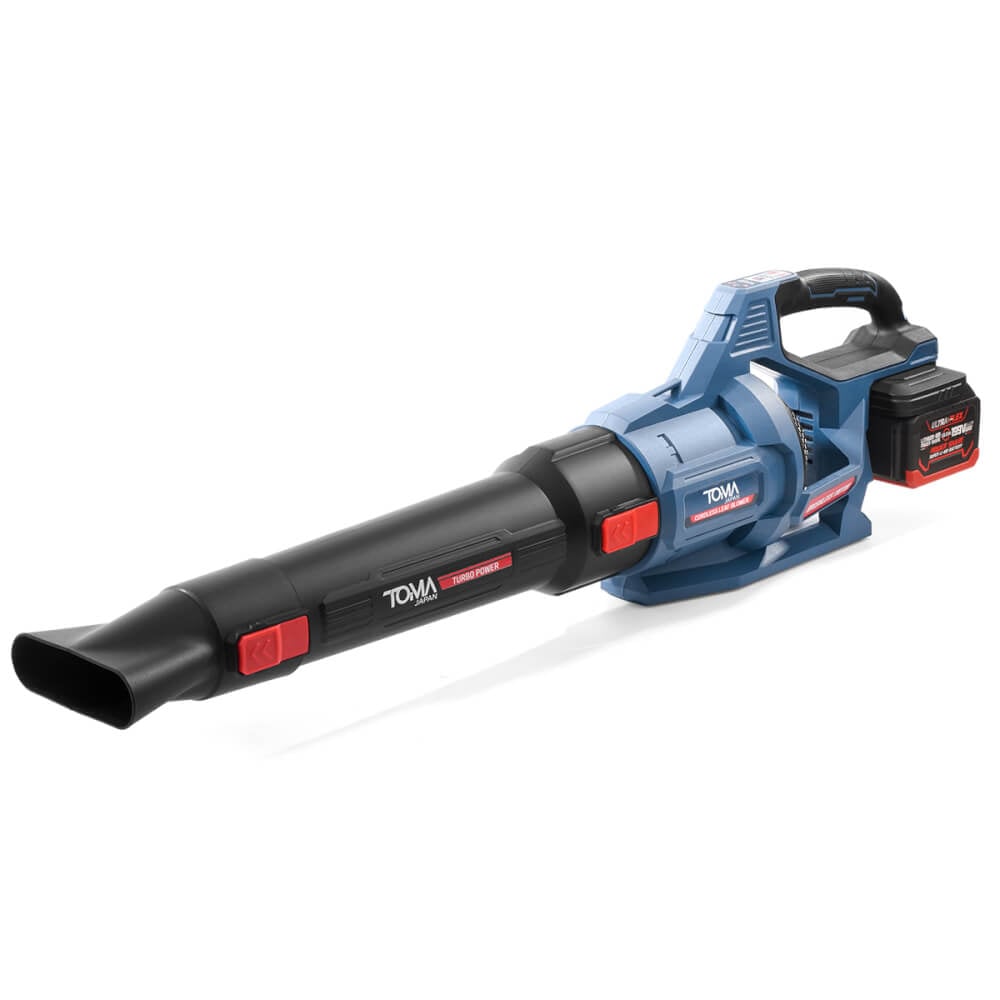 เครื่องเป่าใบไม้ไร้สาย (พร้อมแบตเตอรี่ BL-SERIES 2 ก้อน) TOMA JAPAN รุ่น CBL-988DB 4,000 วัตต์